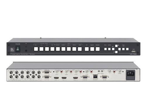 Sélecteur/Scaleur de source vidéo HD KRAMER VP-729