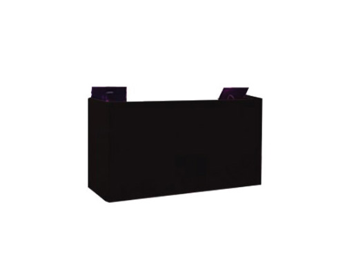 Cache régie noir 2 m