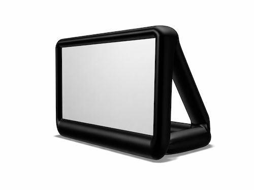 Écran de projection gonflable d'extérieur celexon INF200