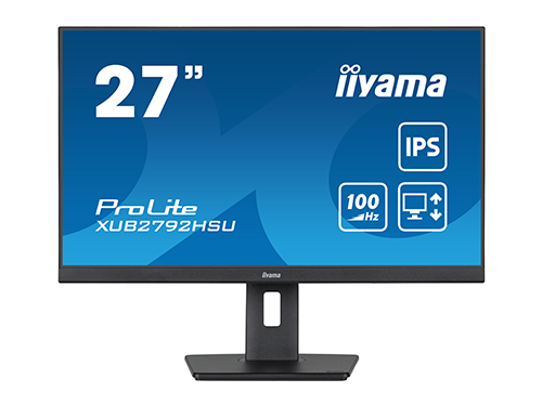Image représentant l'écran XUB2792HSU-B6 de la marque iiyama de 27 pouces