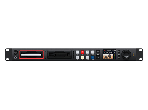 Image présenteur l'enregistreur Hyperdeck Studio Pro de Blackmagic