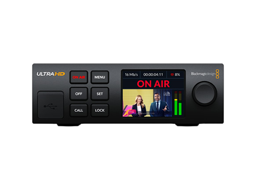 Image présentant l'encodeur Web Presenter Ultra HD 4K de chez BlackMagic Design